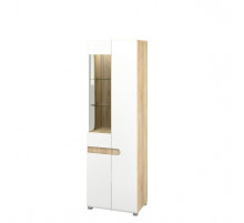 Модульная мебель для гостиной Леонардо белый полуглянец композиция 2