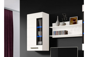 Шкаф-витрина Кёльн Белый Аляска