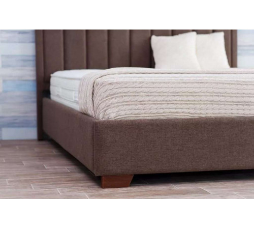 Односпальная кровать Лайм MUR-IK-LIME с мягкой спинкой