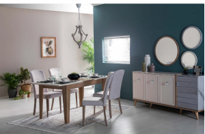 Стол обеденный Мавенна (Mavenna), раскладной, mini MAVN-14A